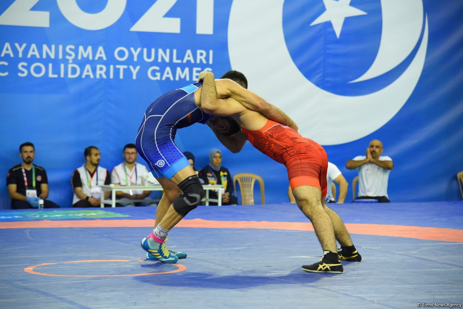 Another Azerbaijani freestyle wrestler wins gold at Islamic Solidarity Games (PHOTO)