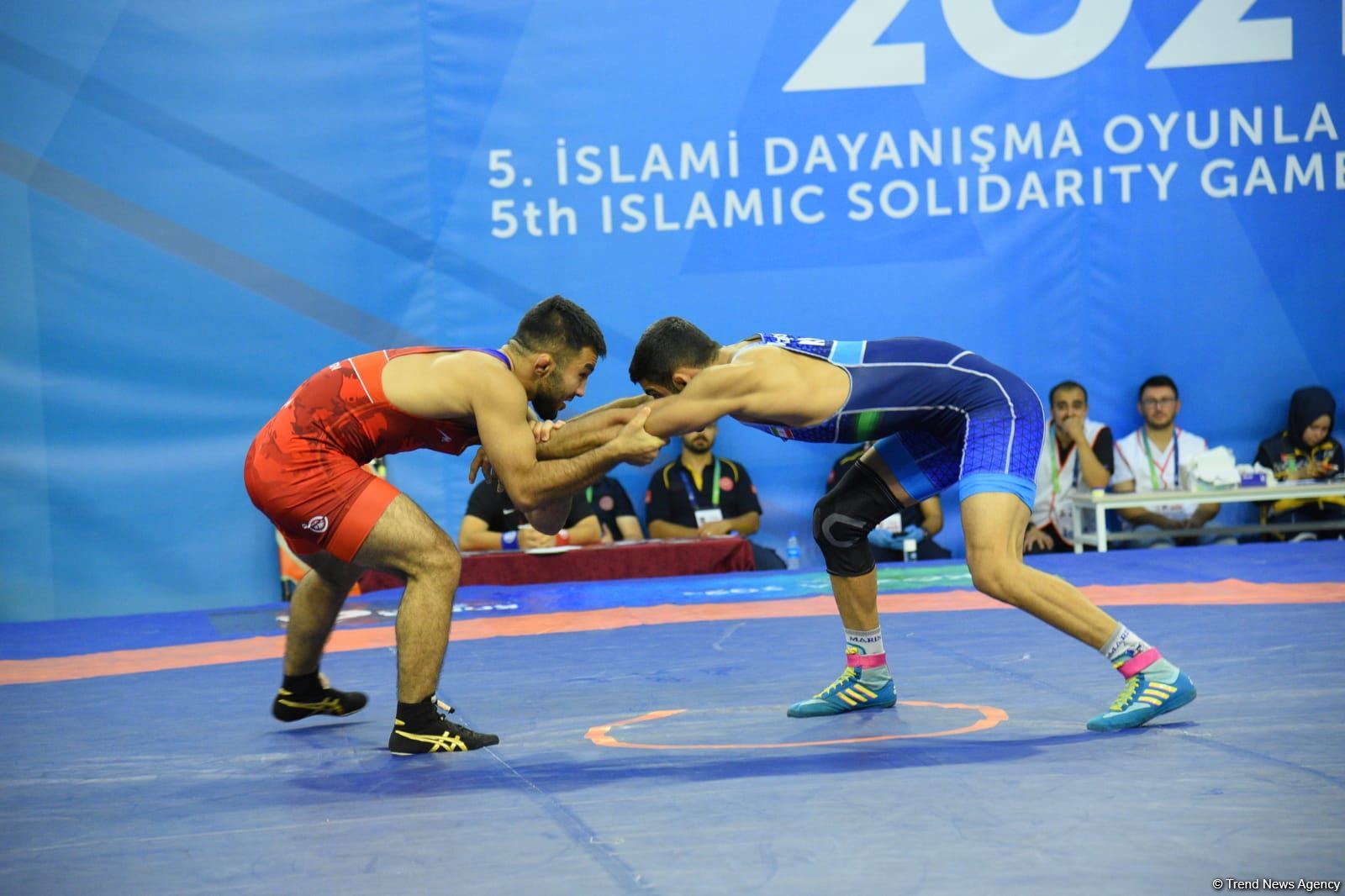 Another Azerbaijani freestyle wrestler wins gold at Islamic Solidarity Games (PHOTO)