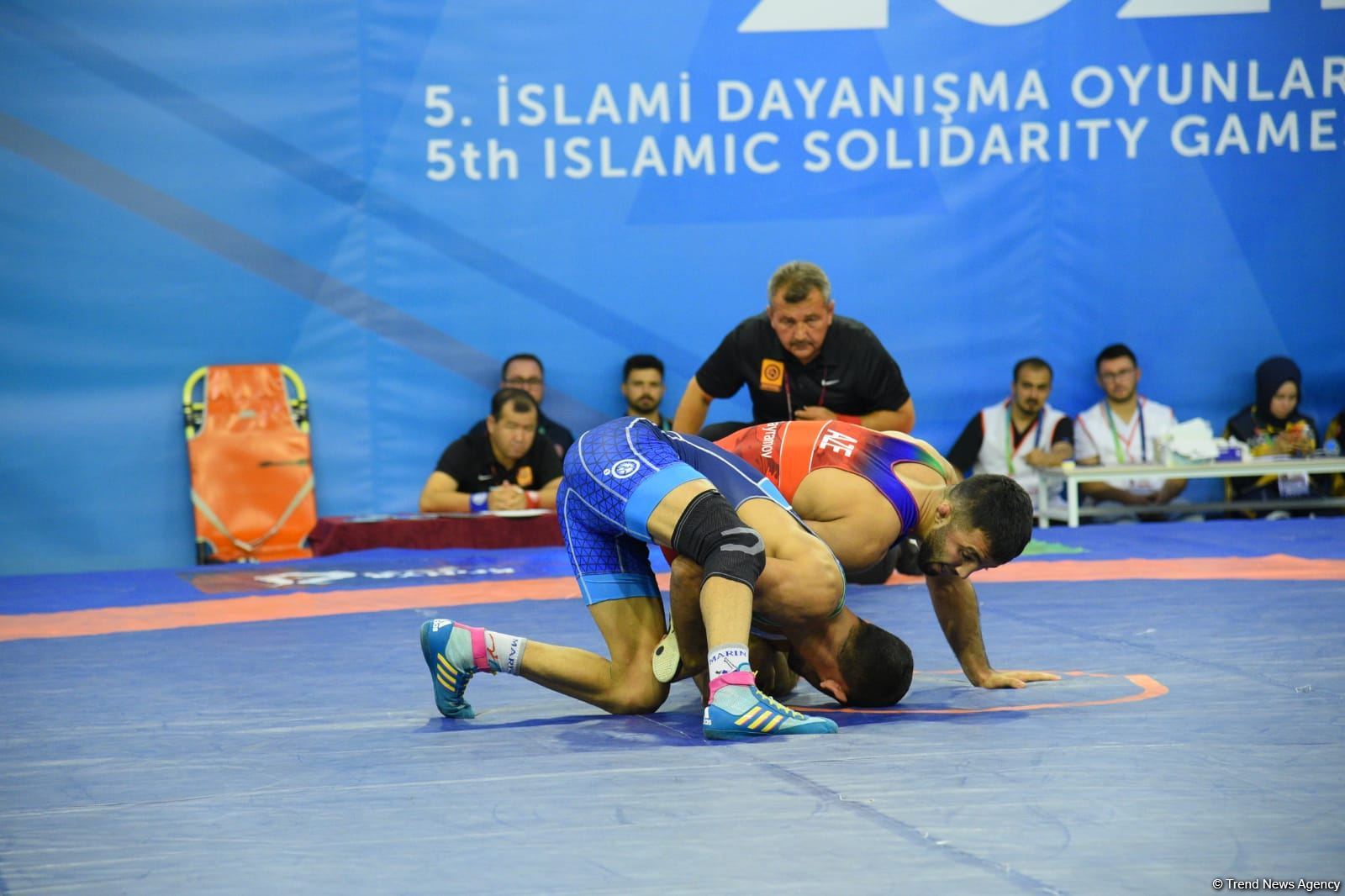 Another Azerbaijani freestyle wrestler wins gold at Islamic Solidarity Games (PHOTO)