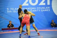 Azerbaijani wrestler grabs bronze medal at V Islamic Solidarity Games (PHOTO)