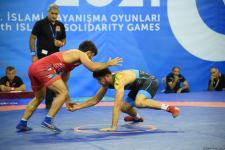 Azerbaijani wrestler grabs bronze medal at V Islamic Solidarity Games (PHOTO)