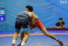 Azerbaijani wrestler grabs silver medal at V Islamic Solidarity Games (PHOTO)