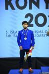 Azerbaijani wrestler grabs silver medal at V Islamic Solidarity Games (PHOTO)