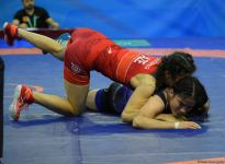 Azerbaijani wrestler wins gold at V Islamic Solidarity Games (PHOTO)