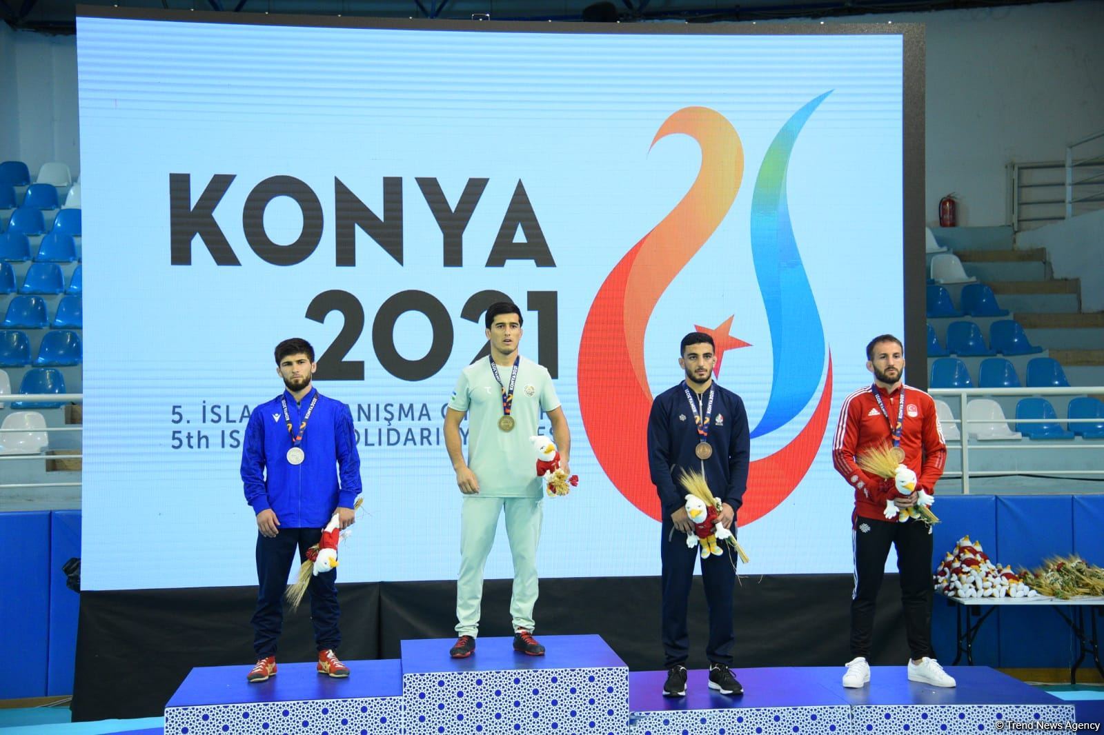 Azerbaijani wrestler grabs silver medal at V Islamic Solidarity Games (PHOTO)