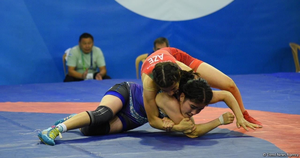 Azerbaijani wrestler wins gold at V Islamic Solidarity Games (PHOTO)