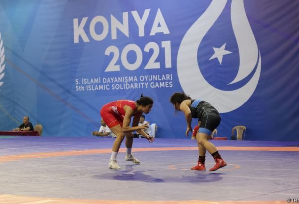 Azerbaijani wrestler grabs bronze medal at V Islamic Solidarity Games (PHOTO)