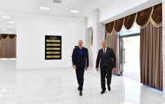 President Ilham Aliyev attends opening of Young Artists Center and Museum of State Symbols in Aghsu (PHOTO/VIDEO)