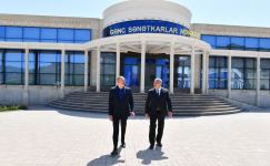 President Ilham Aliyev attends opening of Young Artists Center and Museum of State Symbols in Aghsu (PHOTO/VIDEO)