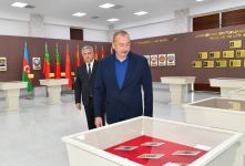 President Ilham Aliyev attends opening of Young Artists Center and Museum of State Symbols in Aghsu (PHOTO/VIDEO)