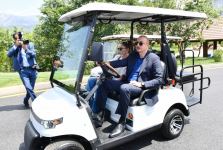 President Ilham Aliyev, First Lady Mehriban Aliyeva attend inauguration of “Basgal Resort & Spa” hotel in Ismayilli (PHOTO/VIDEO)
