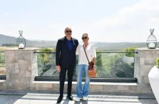 President Ilham Aliyev, First Lady Mehriban Aliyeva attend inauguration of “Basgal Resort & Spa” hotel in Ismayilli (PHOTO/VIDEO)