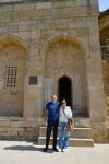 President Ilham Aliyev, First Lady Mehriban Aliyeva view reconstruction works carried out in “Diri Baba” tomb in Gobustan district (PHOTO/VIDEO)