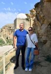 President Ilham Aliyev, First Lady Mehriban Aliyeva view reconstruction works carried out in “Diri Baba” tomb in Gobustan district (PHOTO/VIDEO)