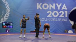 Azerbaijani wrestler wins gold medal at V Islamic Solidarity Games (PHOTO)