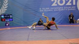 Azerbaijani wrestler wins gold medal at V Islamic Solidarity Games (PHOTO)