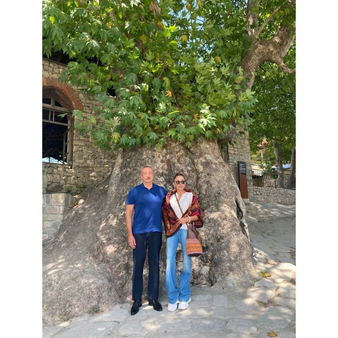First VP Mehriban Aliyeva shares photos from her visit to Basgal settlement with President Ilham Aliyev (PHOTO)
