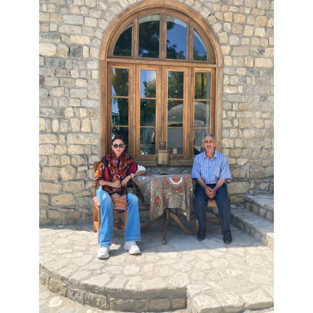 First VP Mehriban Aliyeva shares photos from her visit to Basgal settlement with President Ilham Aliyev (PHOTO)