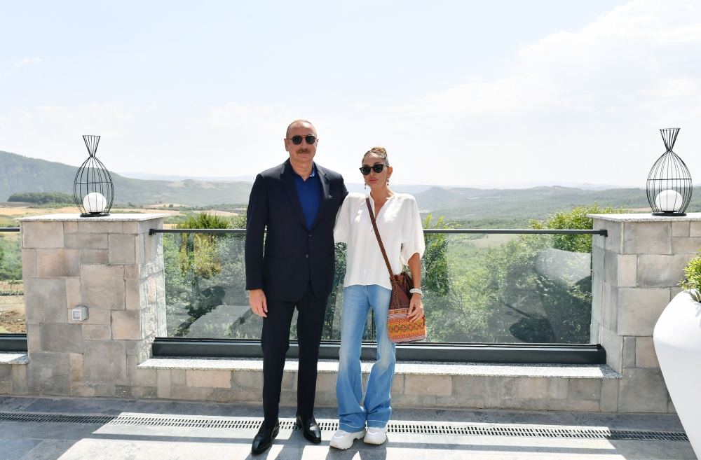President Ilham Aliyev, First Lady Mehriban Aliyeva attend inauguration of “Basgal Resort & Spa” hotel in Ismayilli (PHOTO/VIDEO)