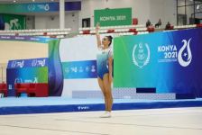 Azerbaijani aerobic gymnasts reach final at V Islamic Solidarity Games (PHOTO)