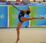 Azerbaijani gymnasts showing gracefulness, elegance, flexibility at V Islamic Solidarity Games (PHOTO)