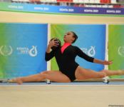 Azerbaijani gymnasts showing gracefulness, elegance, flexibility at V Islamic Solidarity Games (PHOTO)