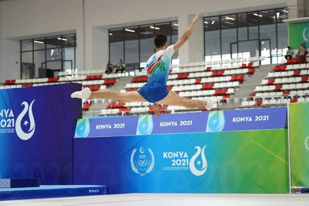 Azerbaijani aerobic gymnasts reach final at V Islamic Solidarity Games (PHOTO)