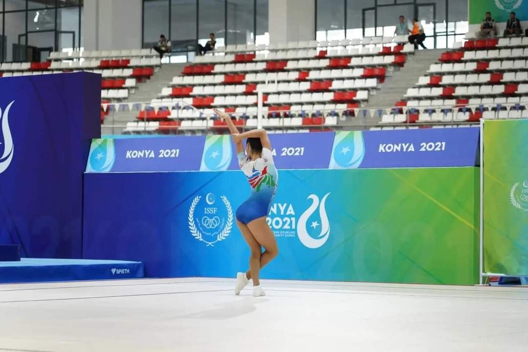 Azerbaijani aerobic gymnasts reach final at V Islamic Solidarity Games (PHOTO)