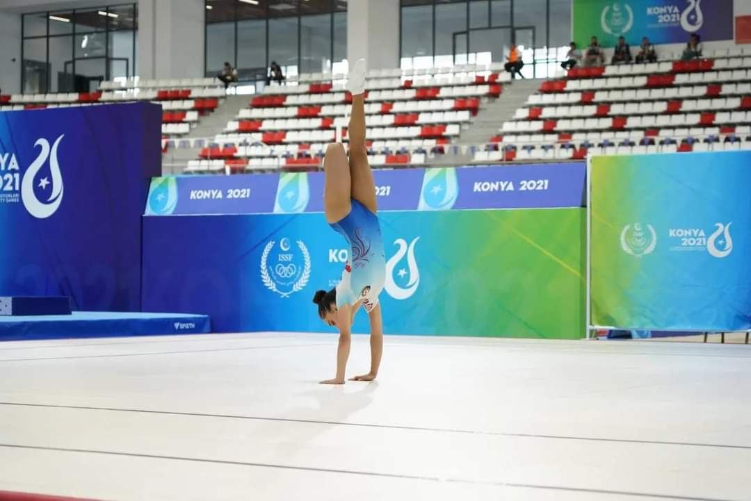 Azerbaijani aerobic gymnasts reach final at V Islamic Solidarity Games (PHOTO)