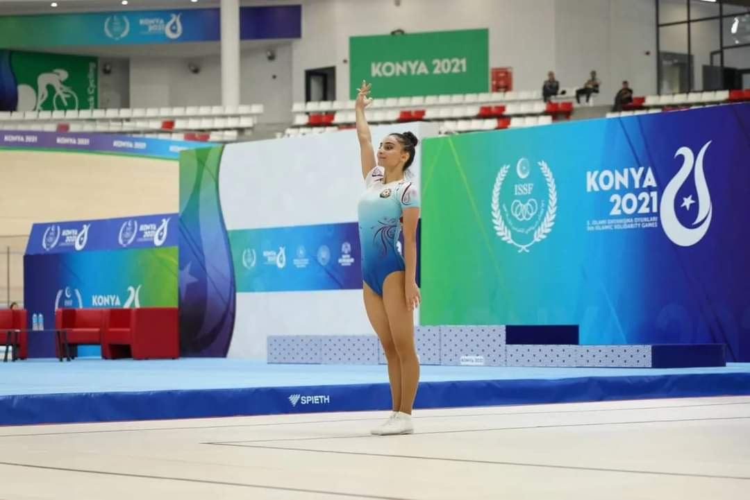 Azerbaijani aerobic gymnasts reach final at V Islamic Solidarity Games (PHOTO)