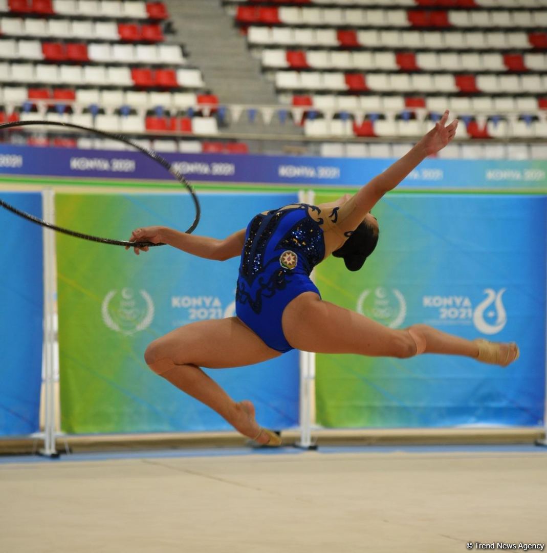 Azerbaijani gymnasts showing gracefulness, elegance, flexibility at V Islamic Solidarity Games (PHOTO)