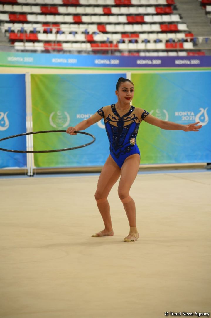 Azerbaijani gymnasts showing gracefulness, elegance, flexibility at V Islamic Solidarity Games (PHOTO)