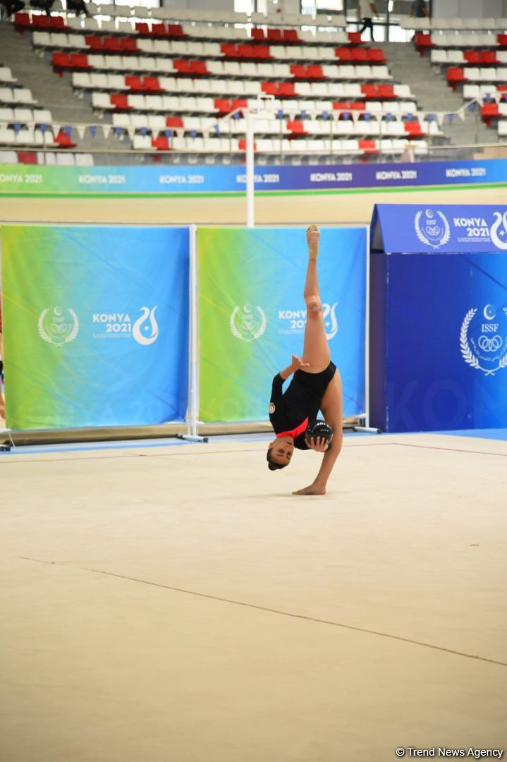 Azerbaijani gymnasts showing gracefulness, elegance, flexibility at V Islamic Solidarity Games (PHOTO)