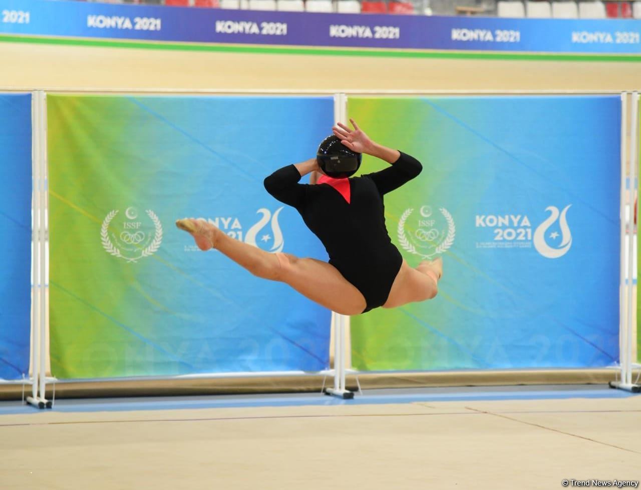 Azerbaijani gymnasts showing gracefulness, elegance, flexibility at V Islamic Solidarity Games (PHOTO)