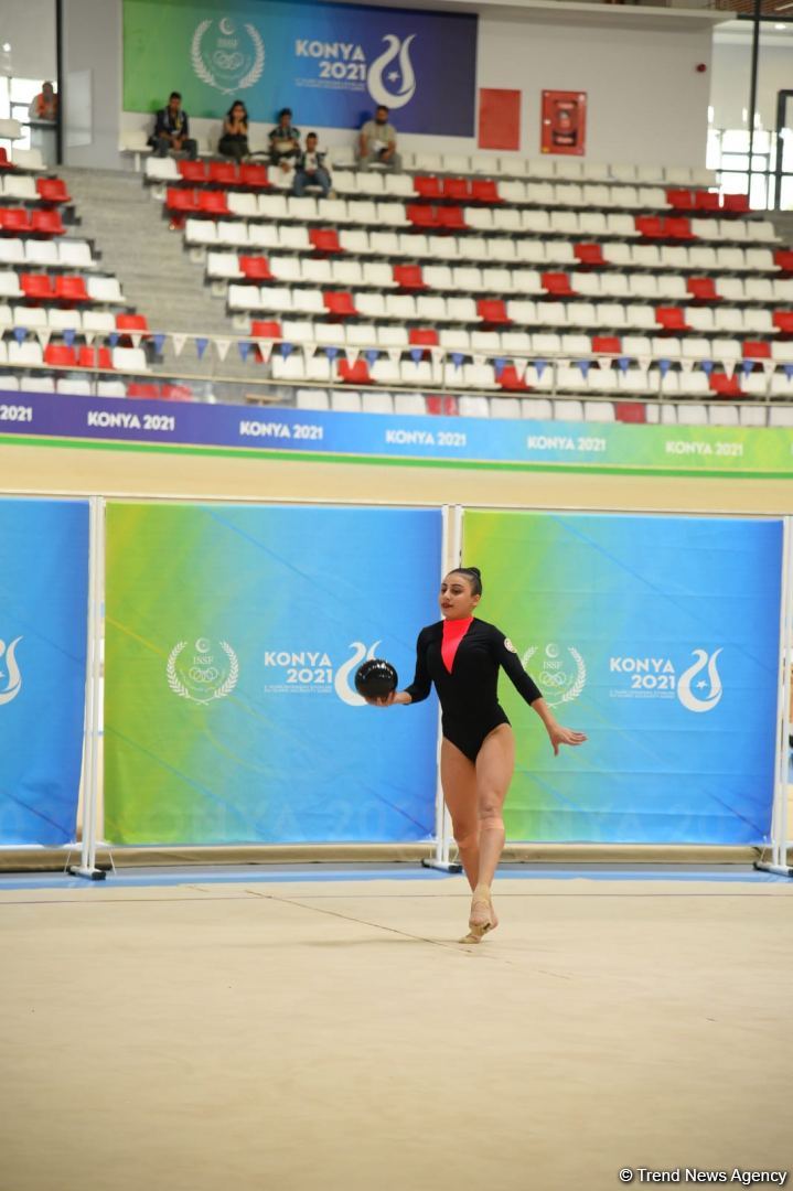 Azerbaijani gymnasts showing gracefulness, elegance, flexibility at V Islamic Solidarity Games (PHOTO)