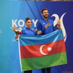 Azerbaijani aerobic gymnastics team grabs medals at V Islamic Solidarity Games (PHOTO)