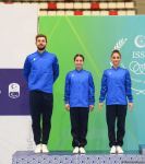 Azerbaijani aerobic gymnastics team grabs medals at V Islamic Solidarity Games (PHOTO)