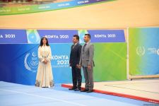 Azerbaijani aerobic gymnastics team grabs medals at V Islamic Solidarity Games (PHOTO)