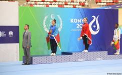 Azerbaijani aerobic gymnastics team grabs medals at V Islamic Solidarity Games (PHOTO)