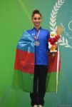 Azerbaijani aerobic gymnastics team grabs medals at V Islamic Solidarity Games (PHOTO)
