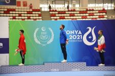 Azerbaijani aerobic gymnastics team grabs medals at V Islamic Solidarity Games (PHOTO)