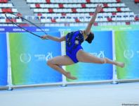 Azerbaijani gymnast Zohra Agamirova wins silver in hoop exercise (PHOTO)