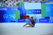 Azerbaijani gymnast Zohra Agamirova wins silver in hoop exercise (PHOTO)