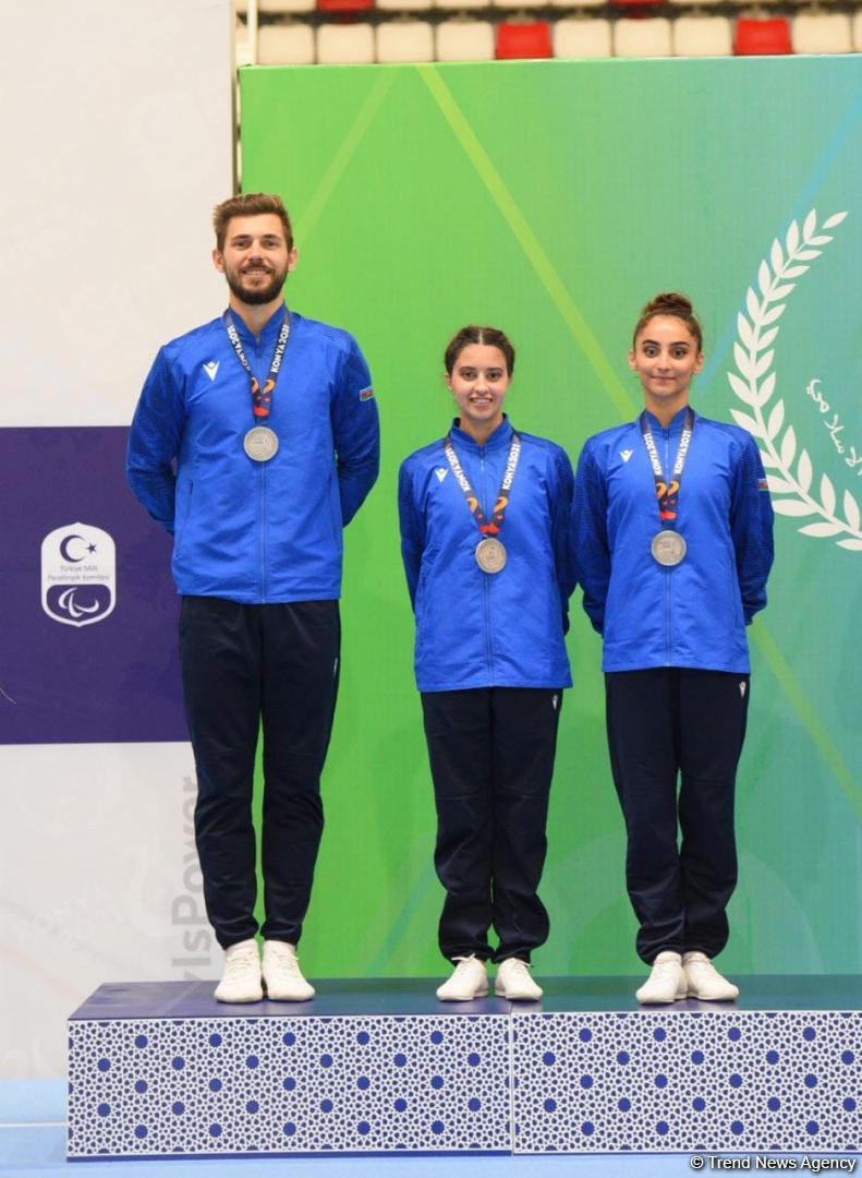 Azerbaijani aerobic gymnastics team grabs medals at V Islamic Solidarity Games (PHOTO)