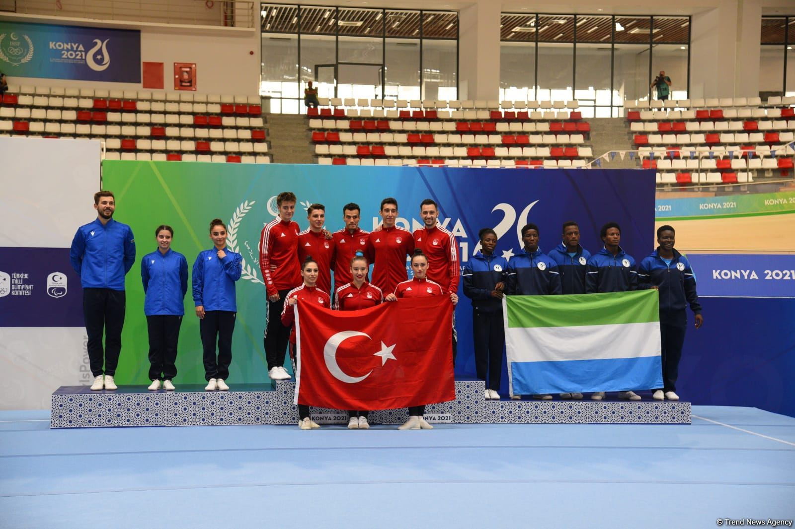 Azerbaijani aerobic gymnastics team grabs medals at V Islamic Solidarity Games (PHOTO)