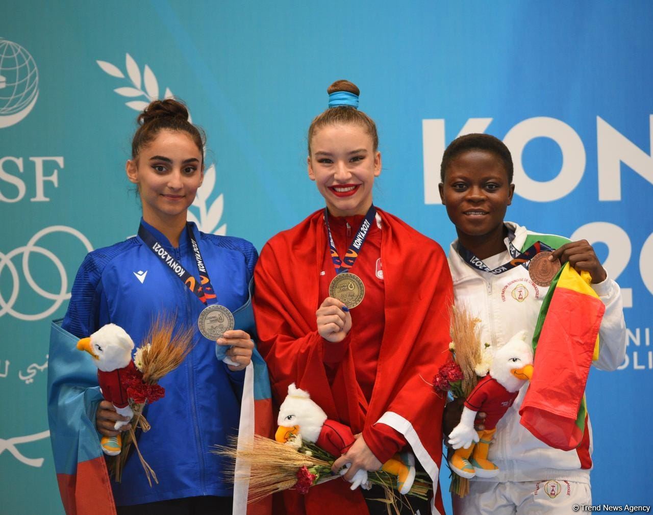 Azerbaijani aerobic gymnastics team grabs medals at V Islamic Solidarity Games (PHOTO)