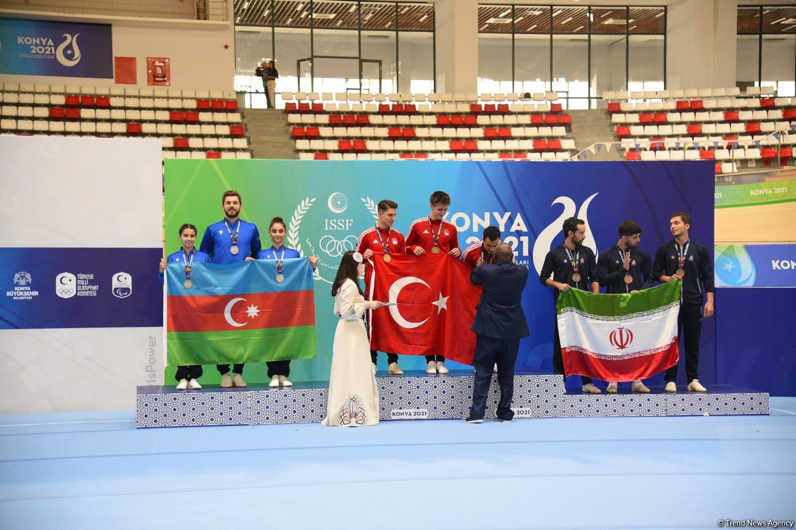Azerbaijani aerobic gymnastics team grabs medals at V Islamic Solidarity Games (PHOTO)