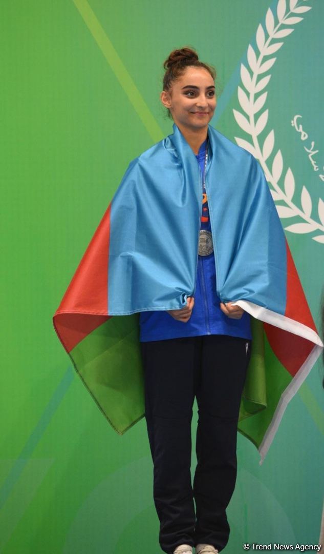 Azerbaijani aerobic gymnastics team grabs medals at V Islamic Solidarity Games (PHOTO)