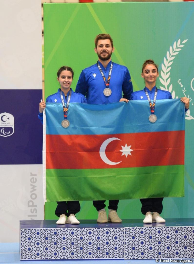 Azerbaijani aerobic gymnastics team grabs medals at V Islamic Solidarity Games (PHOTO)