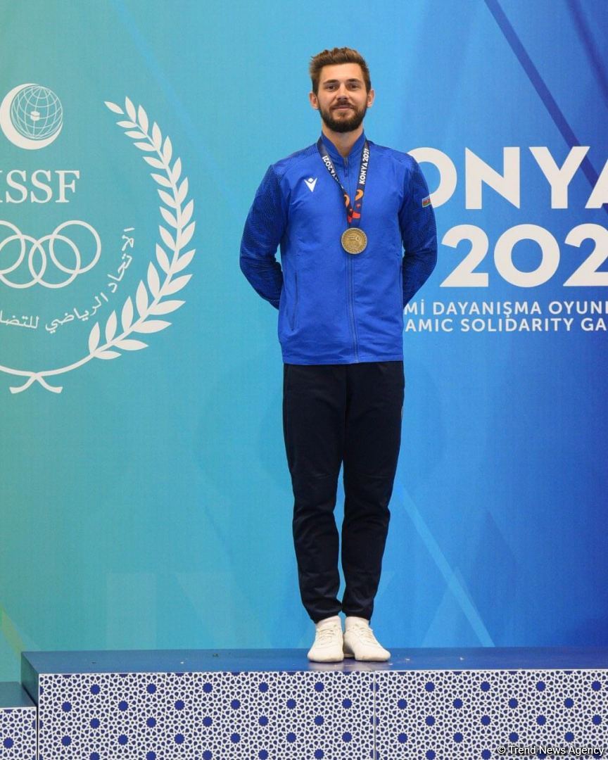 Azerbaijani aerobic gymnastics team grabs medals at V Islamic Solidarity Games (PHOTO)